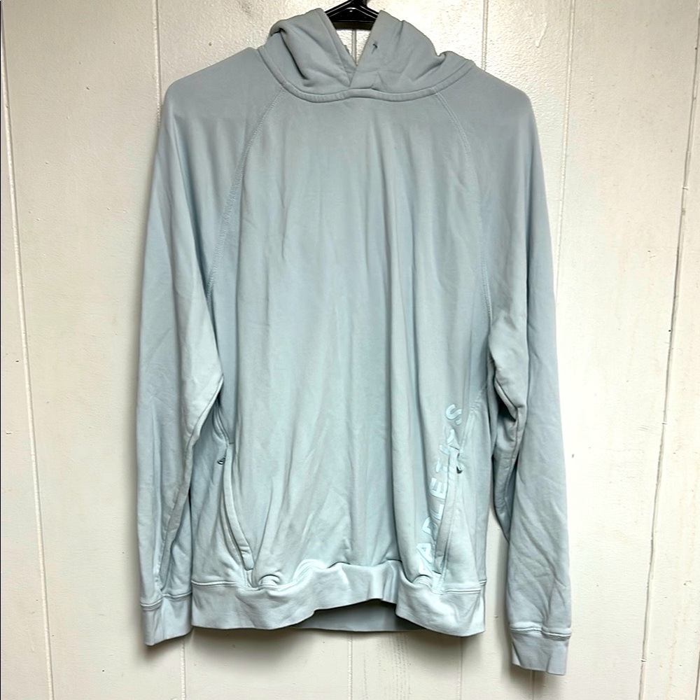 Fabletics Light Blue Spell Out Pullover Hoodie Size L

(CLEARANCE)